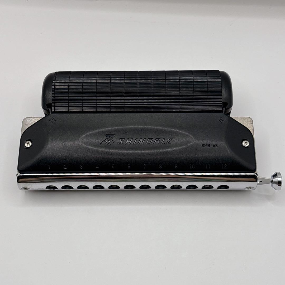 希少・美品✨SUZUKI 忍SHINOBIX SNB-48クロマチックハーモニカ