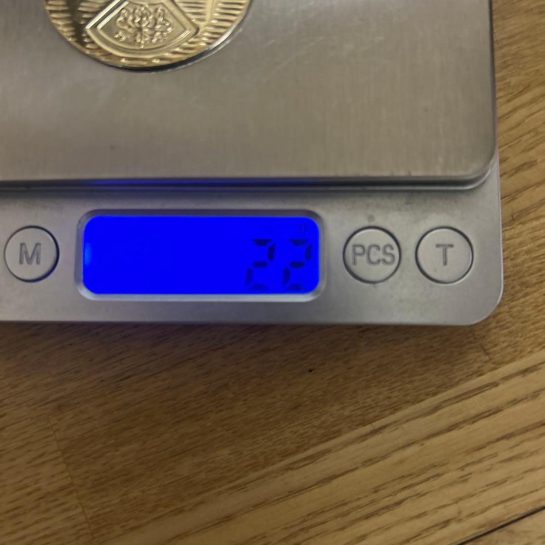 金色模様入りコレクションアイテム 約10cm 22g