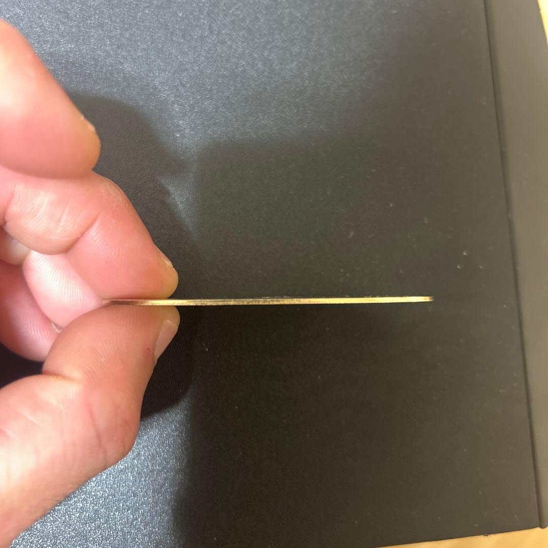 金色模様入りコレクションアイテム 約10cm 22g