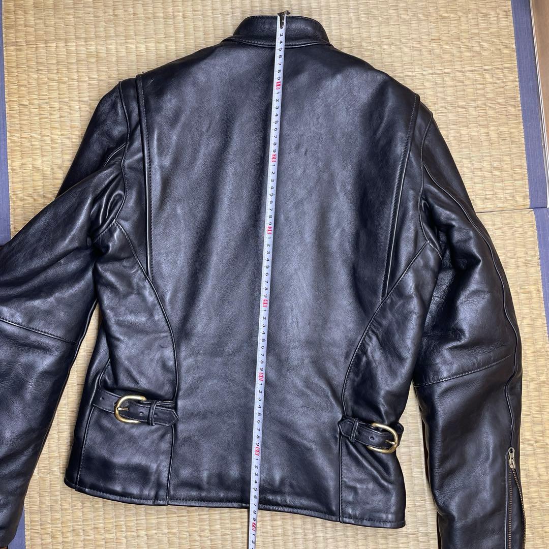 ジ*ル様 Vanson ビンテージ レザージャケット シングルライダース 36