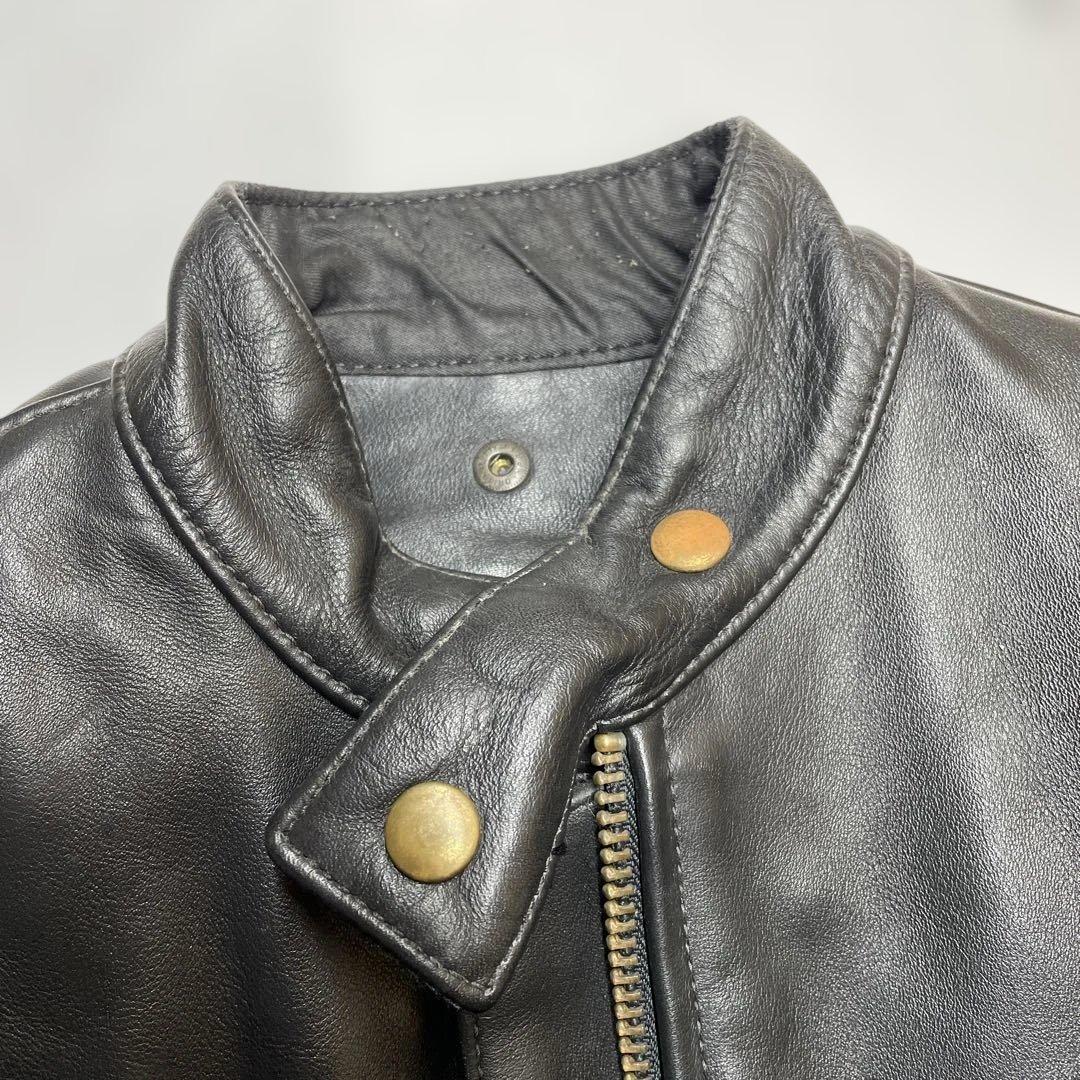 ジ*ル様 Vanson ビンテージ レザージャケット シングルライダース 36