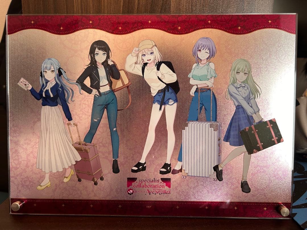 BanG Dream! Ave Mujica 箔入り 推し旅 A4アクリルボード