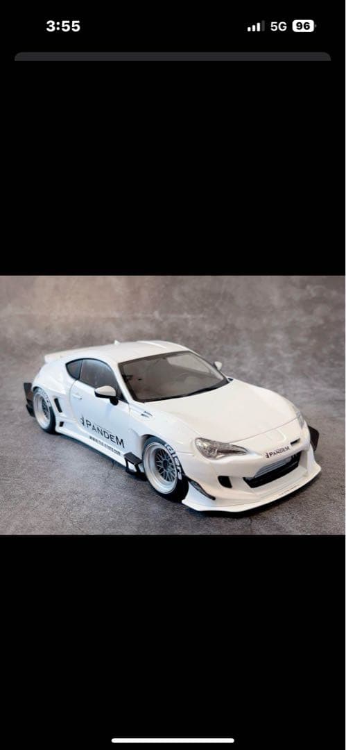 ロケットバニー1/18トヨタ GT 86 PANDEM V3イグニッションモデル