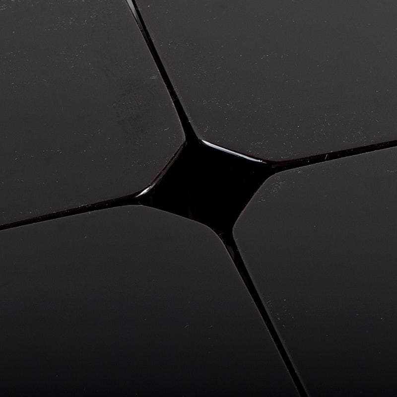 塗師　木村表斎　黒漆　利休形　縁高重　五段　共箱　V　R9124B