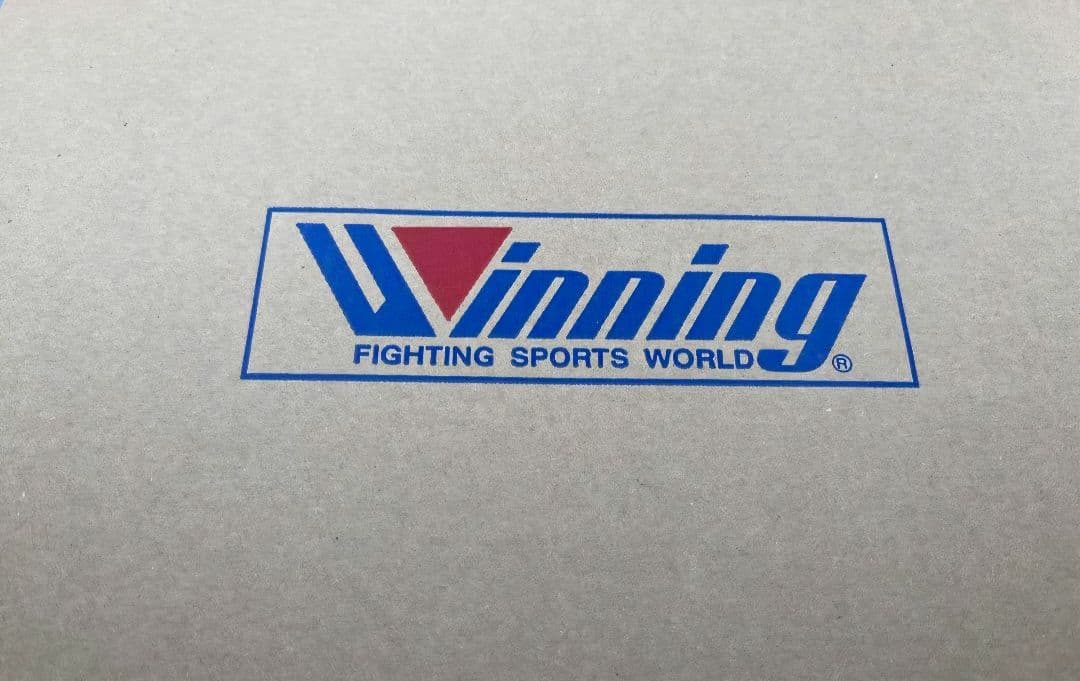 Winning グローブ 8オンス ひも式 ブルー