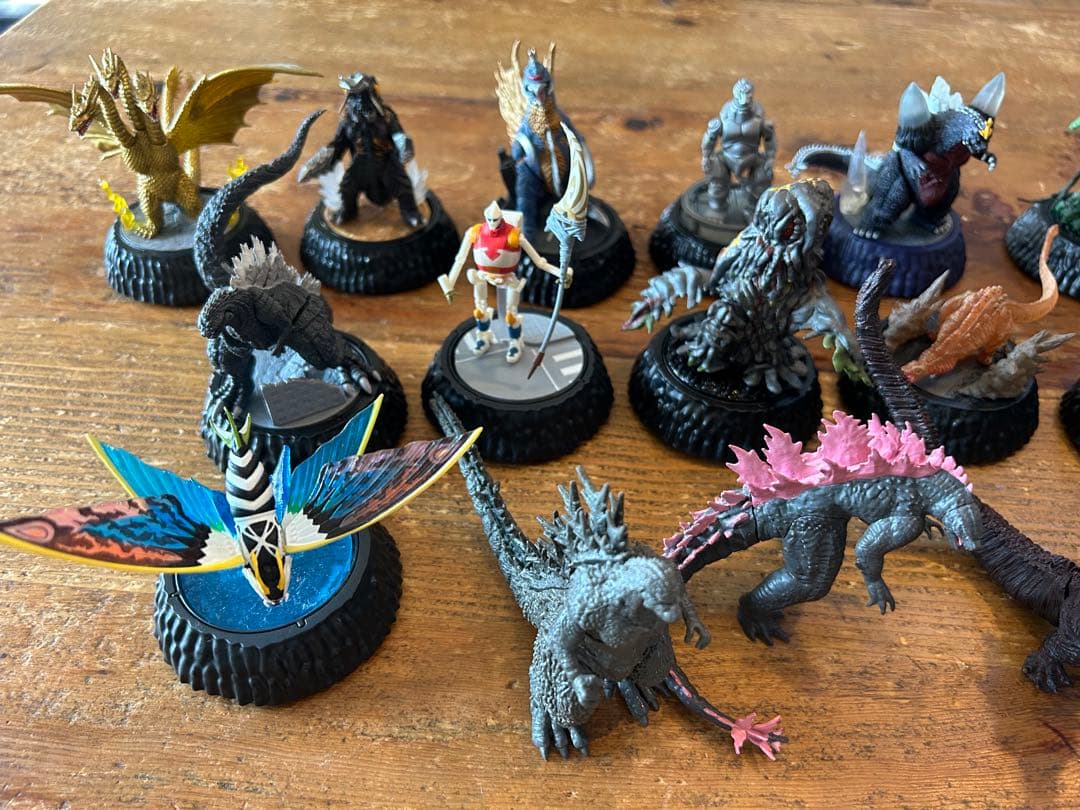 ゴジラフィギュアセット 21体