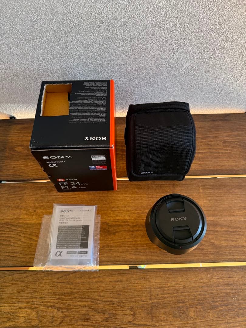 広角単焦点レンズ　SEL24F14GM SONY