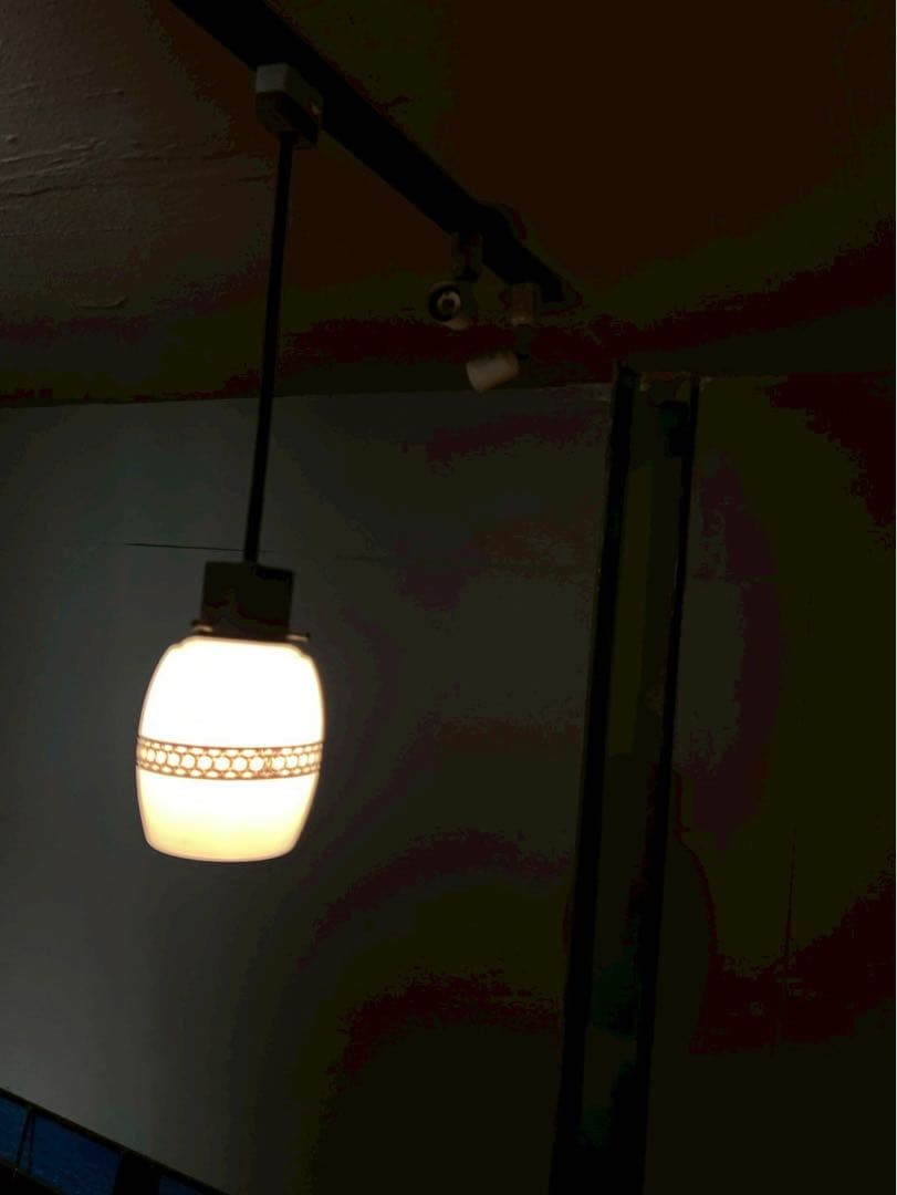 和室 天井照明 ペンダントライト 昭和レトロ 和 インテリア 当時物