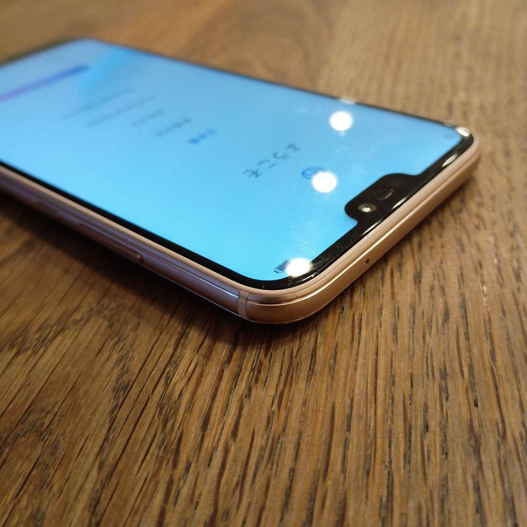 HUAWEI スマートフォン 本体 ホワイト P20lite