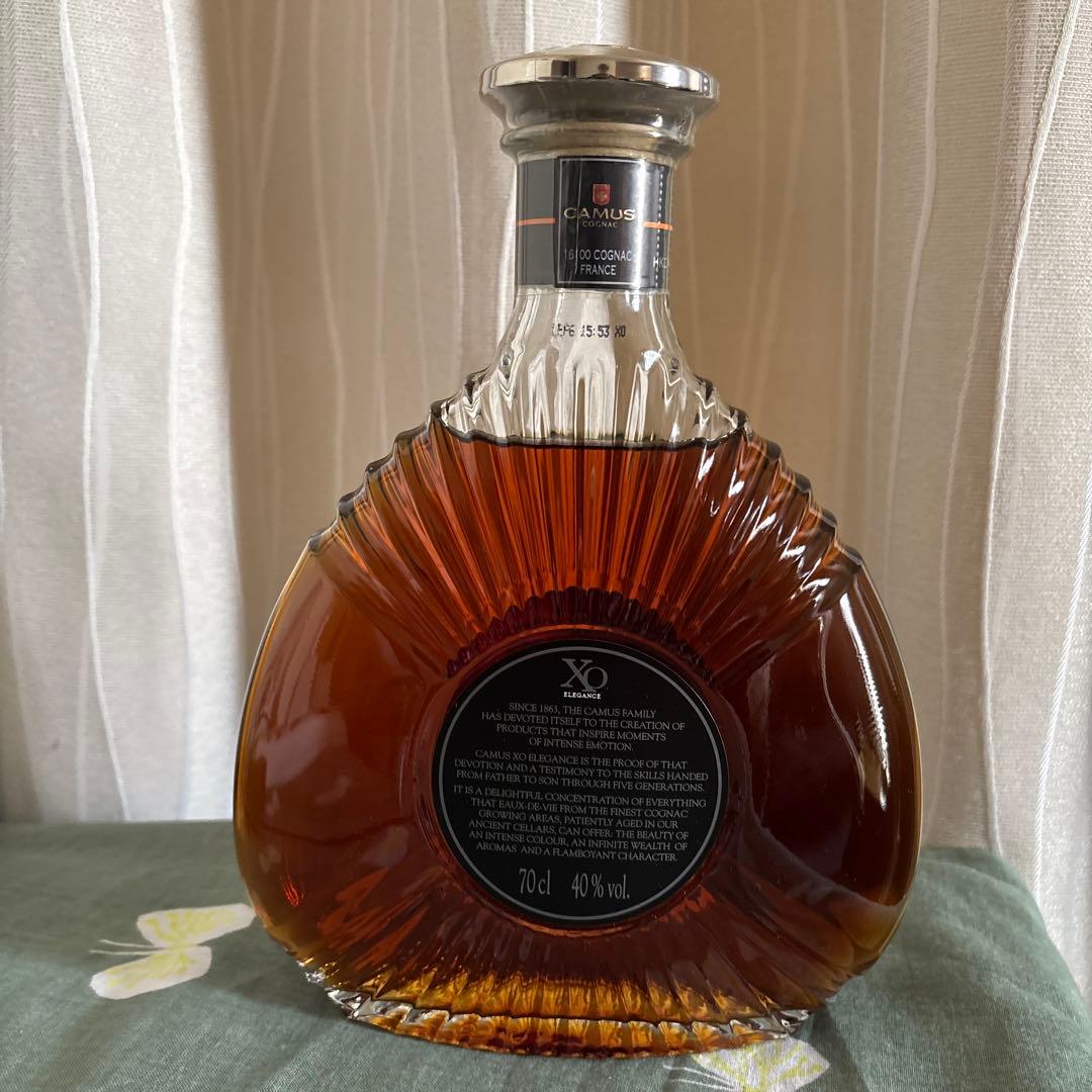 ◎CAMUS カミュコニャックXO エレガンス ブランデーグラス2個付き 箱入り