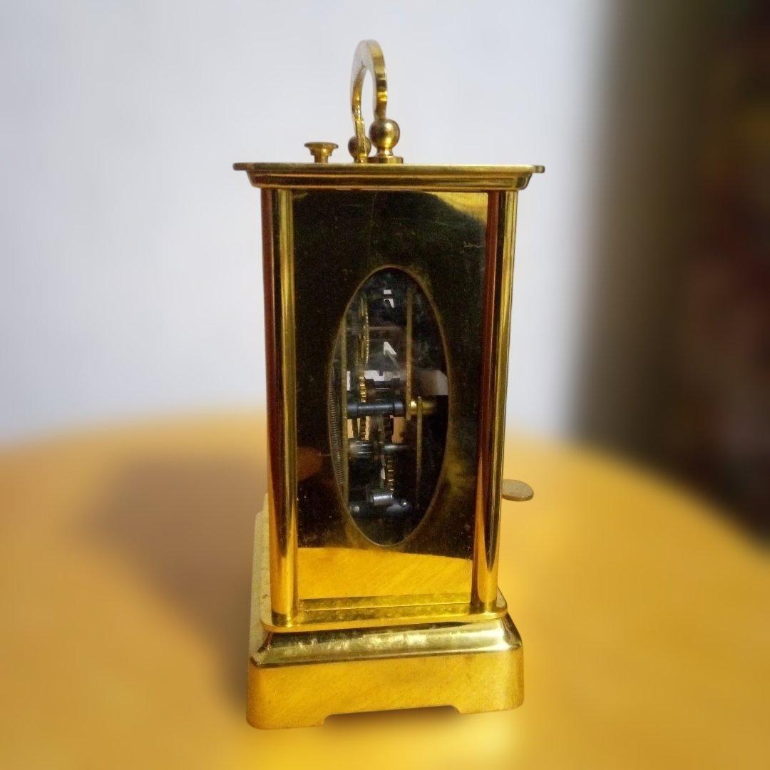 精工舎　枕時計(目覚まし)　キャリッジクロック　　SEIKOSHA アンティーク