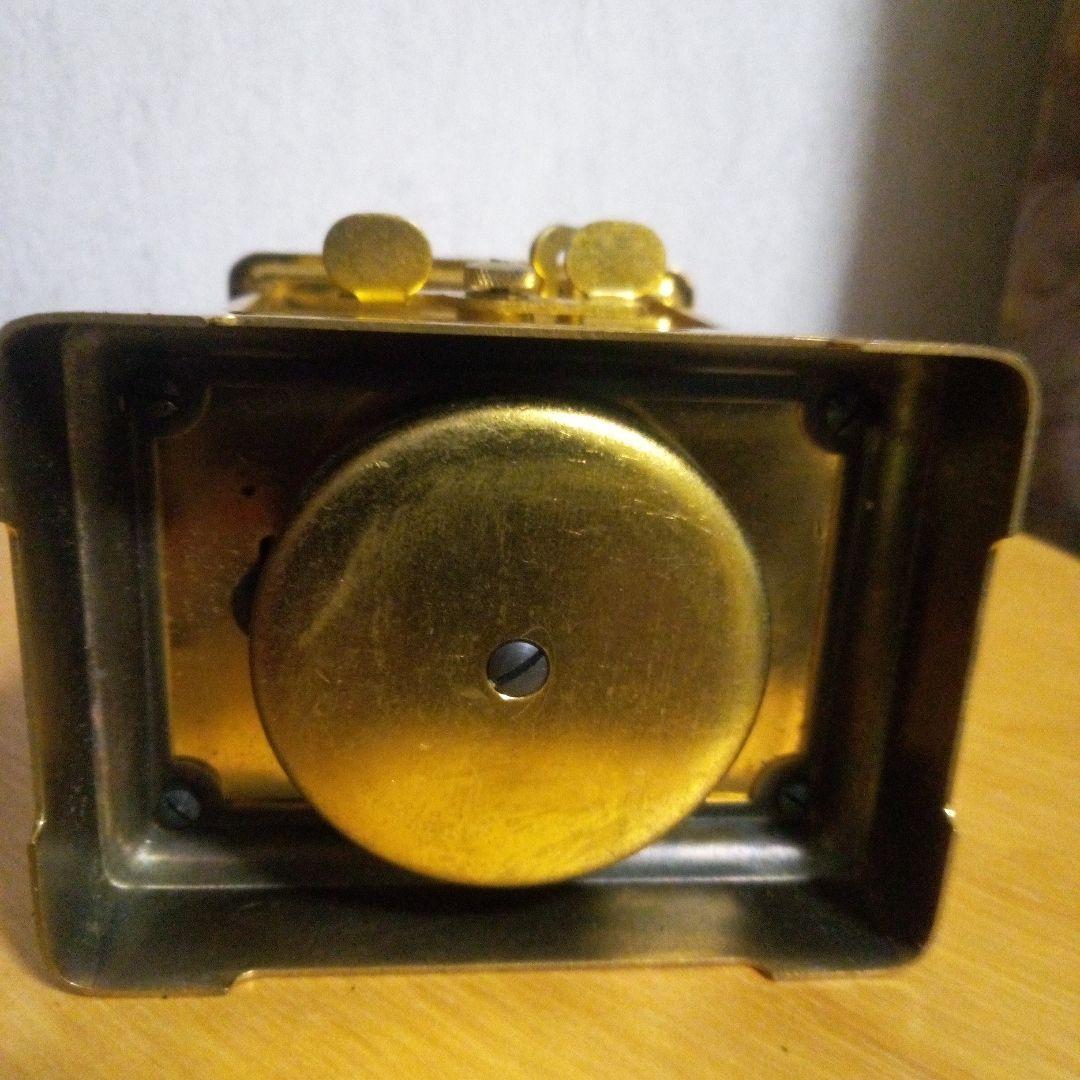 精工舎　枕時計(目覚まし)　キャリッジクロック　　SEIKOSHA アンティーク