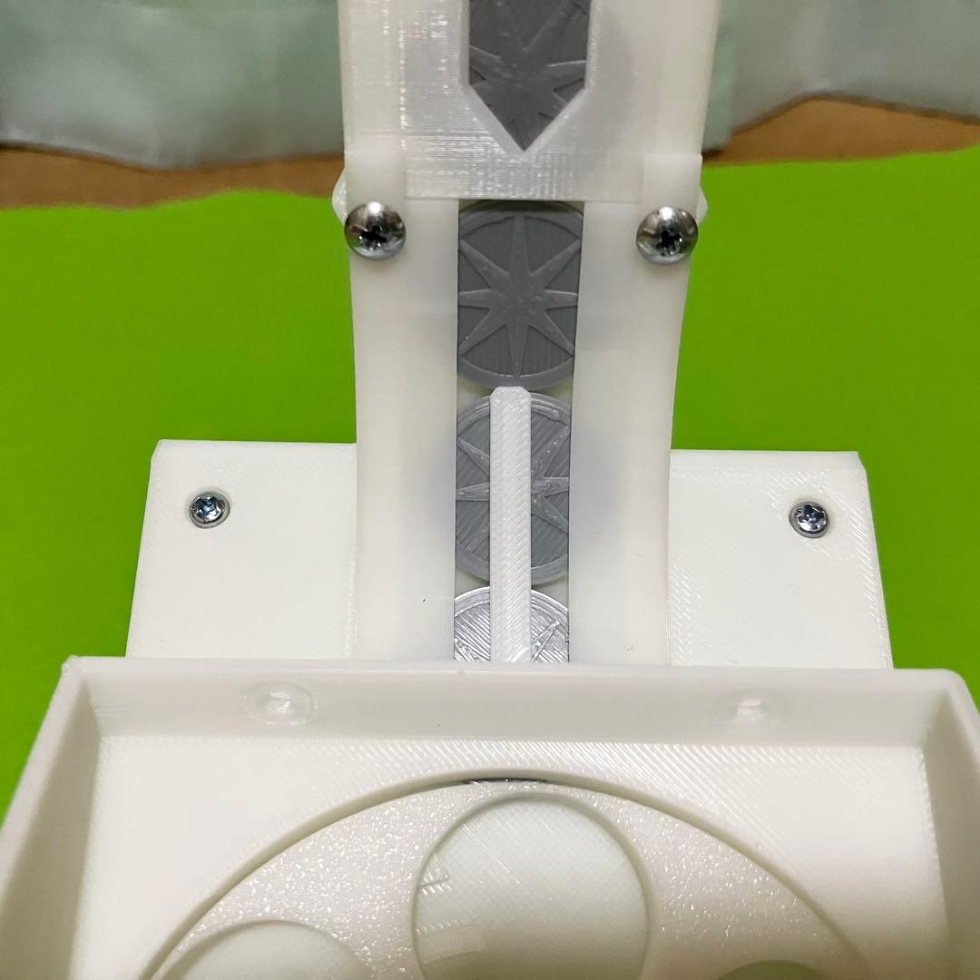 本格メダルホッパー ver5 25セント用 自作メダルゲーム ホッパー