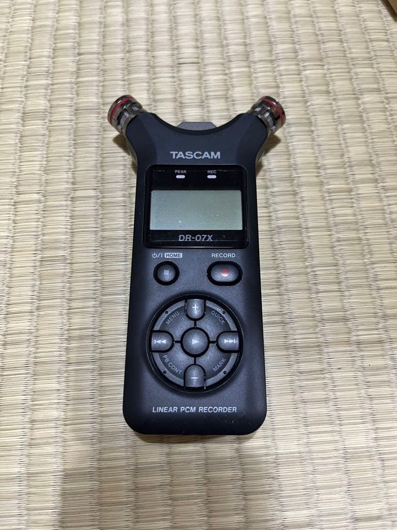 TASCAM DR-07X ステレオデジタルオーディオレコーダー