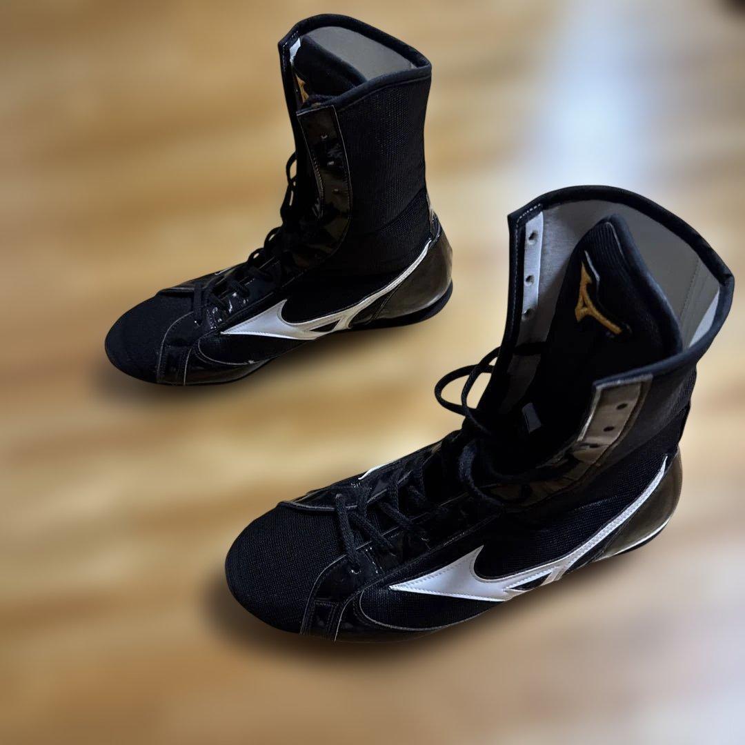 Mizuno ボクシングシューズ ブラック/ホワイト