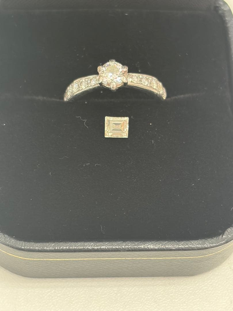 スクエアカット　ダイヤモンドルースのみ