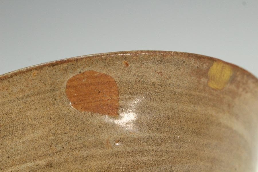 古美術 李朝 高麗 三嶋 茶碗(K-A638)