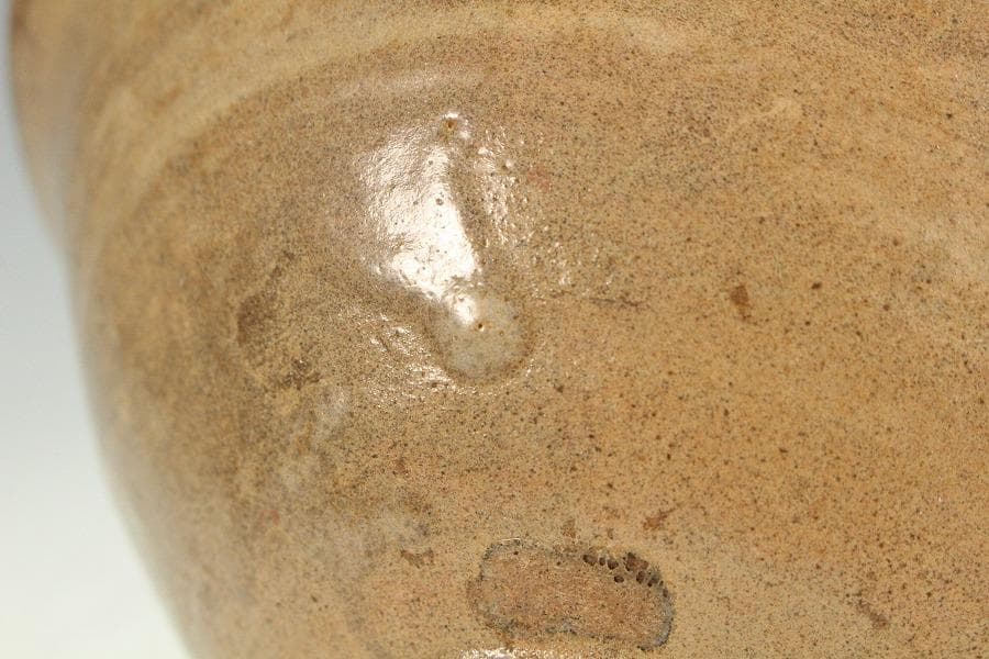 古美術 李朝 高麗 三嶋 茶碗(K-A638)