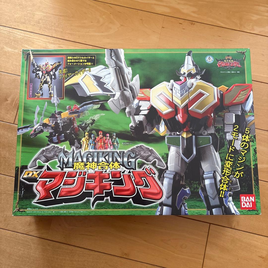 DX マジキング 魔法戦隊マジレンジャー フィギュア 戦隊ロボ