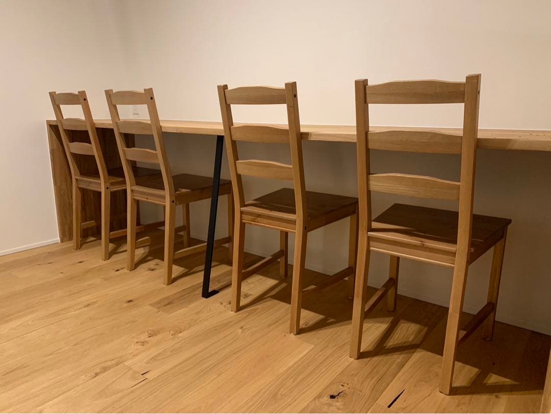 IKEA ヨックモック　椅子4脚付き