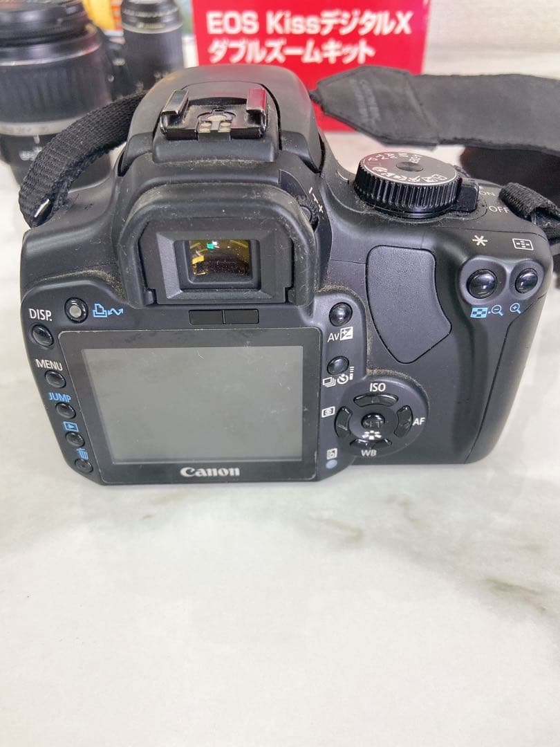 ＋【通電OK】Canon EOS Kiss Digital X 一眼レフカメラ