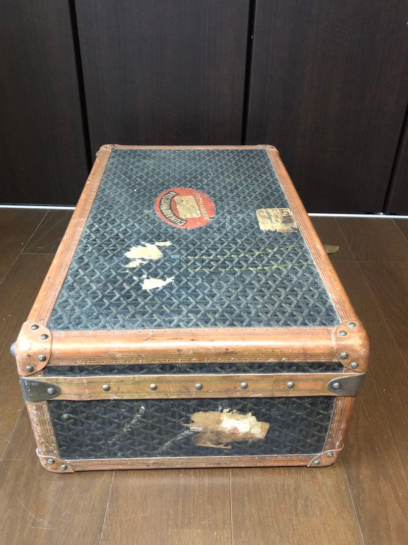 【希少】ゴヤールヴィンテージトランクケース1930年代 GOYARD