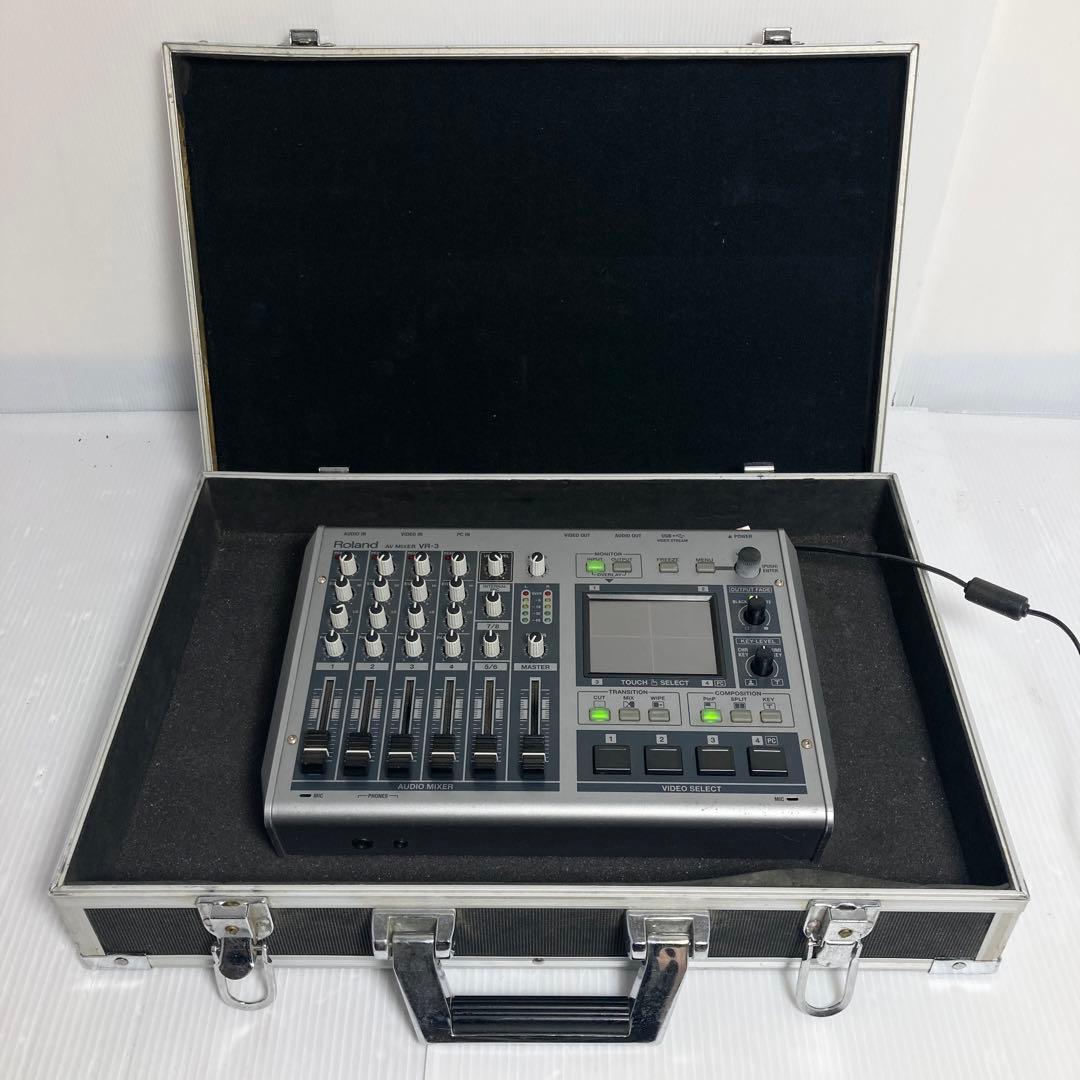 美品 Roland AVミキサー VR-3 アタッシュケース付属