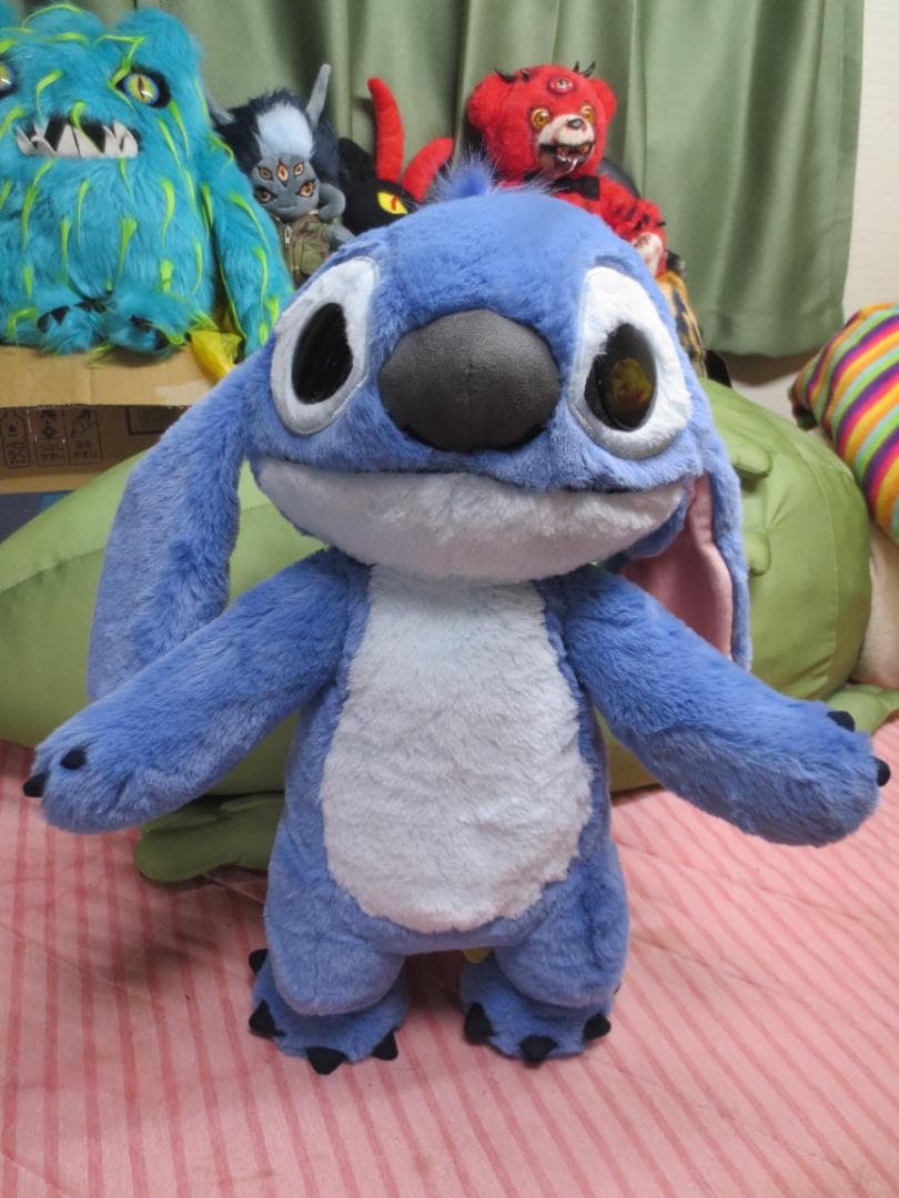 実写版映画　リロ＆スティッチ イトーヨーカドー 限定 等身大ぬいぐるみ 正規品