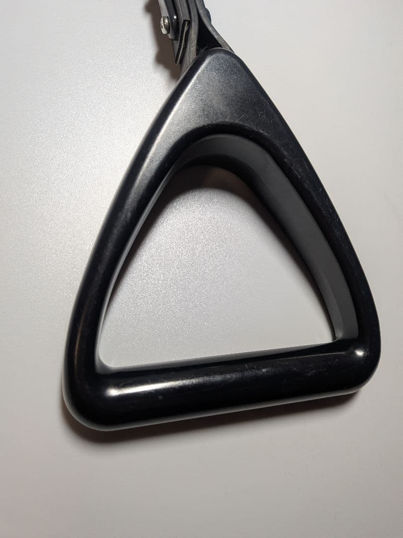 JR東日本 つり革 黒 短いタイプ