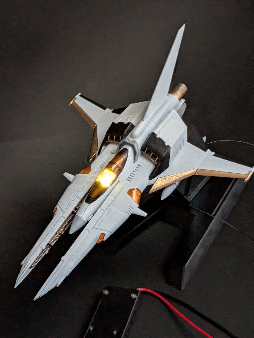 ビックバイパー　コックピット点灯　ブラック　落札者専用機 完成品　グラディウス