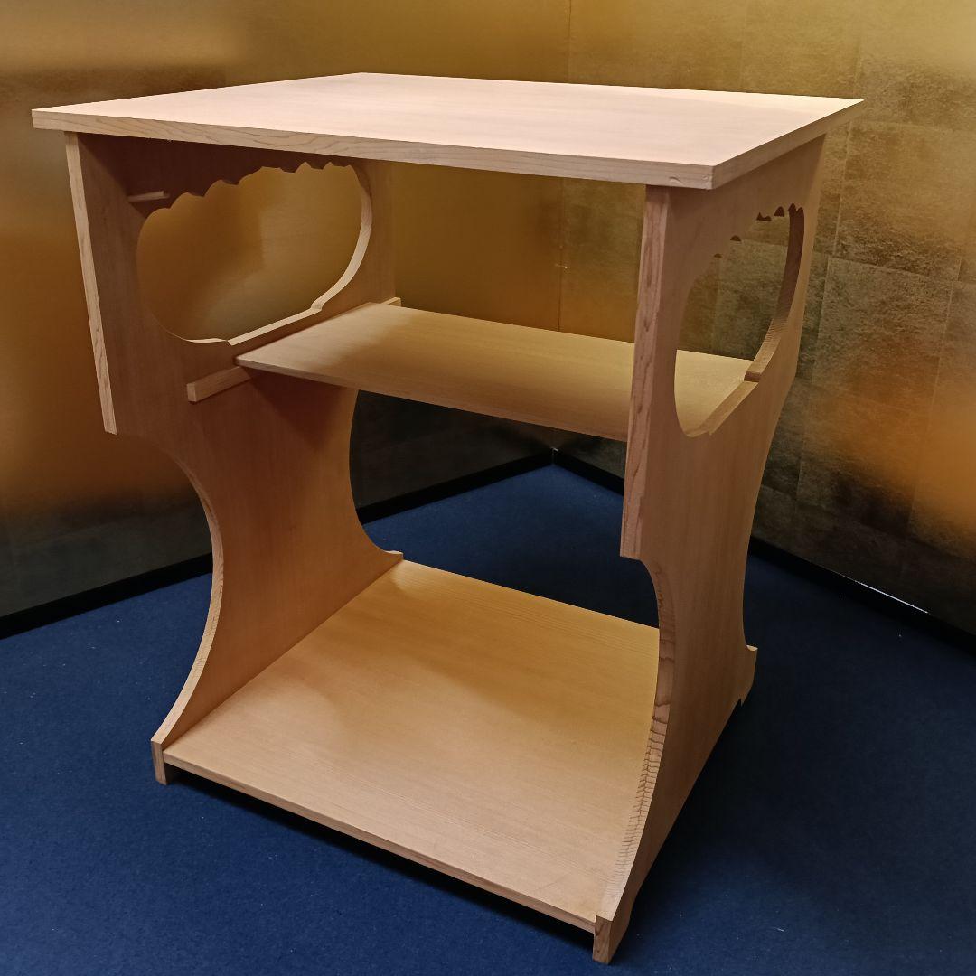 AM25 茶道具 杉棚 玄々斎好 水指 柄杓付 専用紙箱 良好