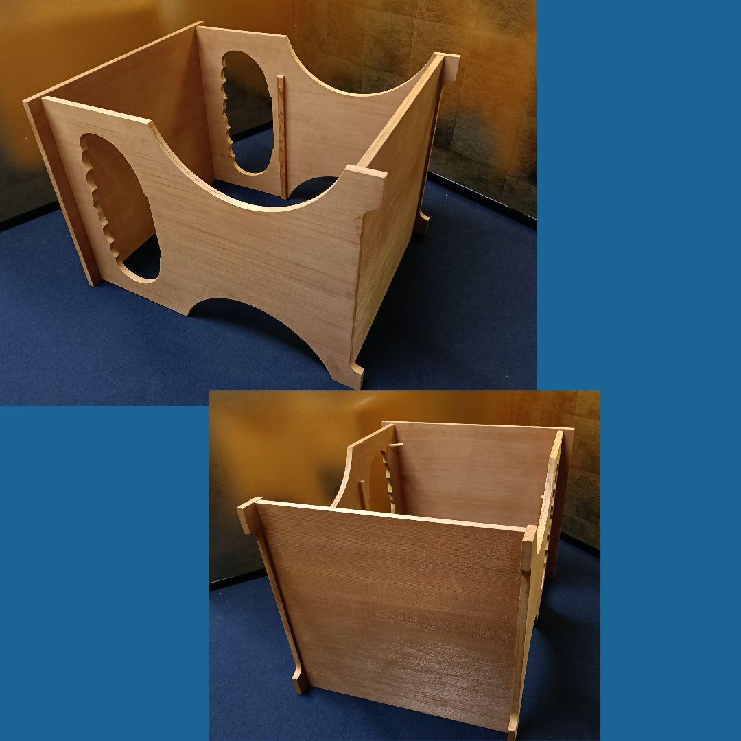 AM25 茶道具 杉棚 玄々斎好 水指 柄杓付 専用紙箱 良好