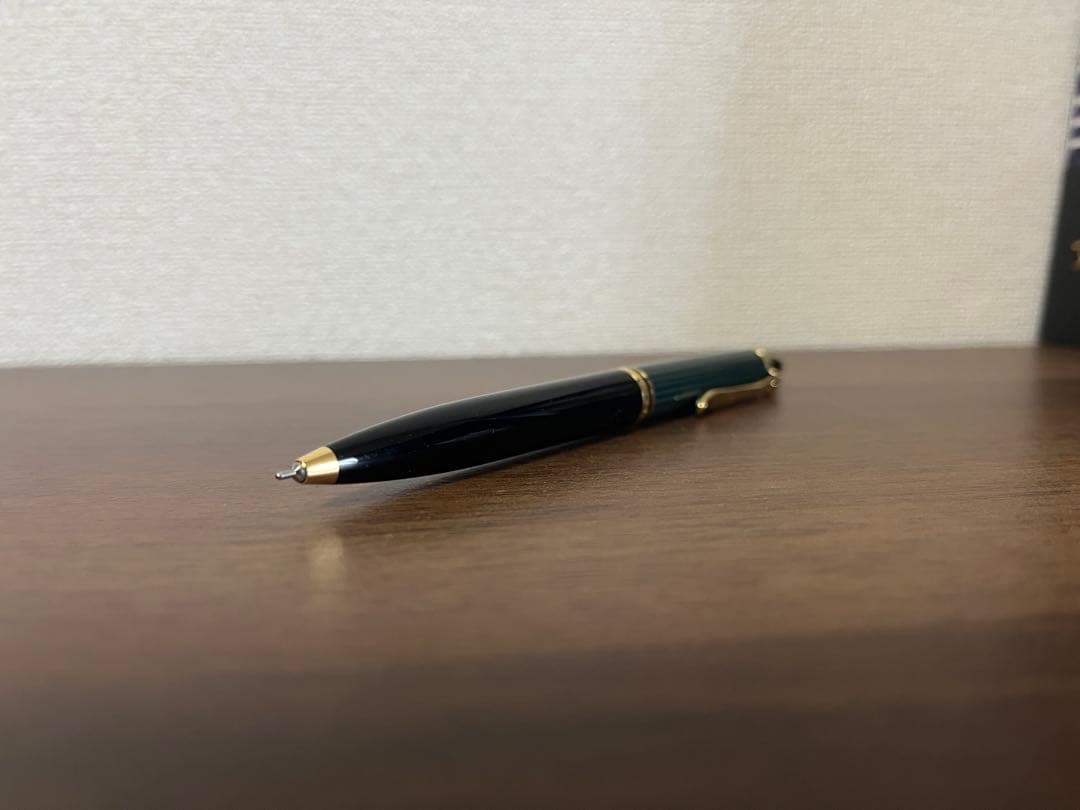 ペリカン　ボールペン　スーべレーンK400 グリーンストライプ