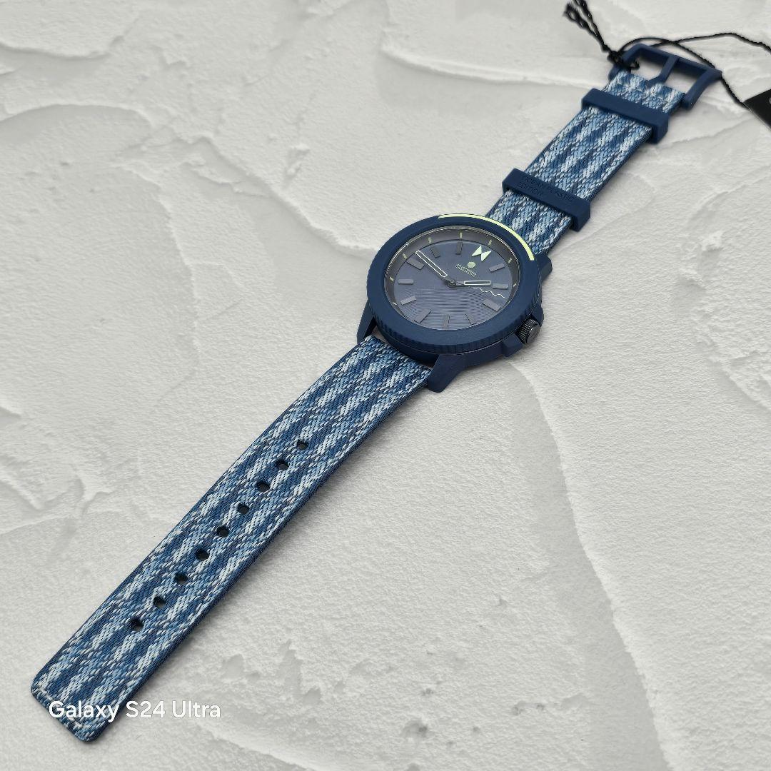 未使用 MVMT 腕時計 ソーラー 海洋再生プラスチックブルー