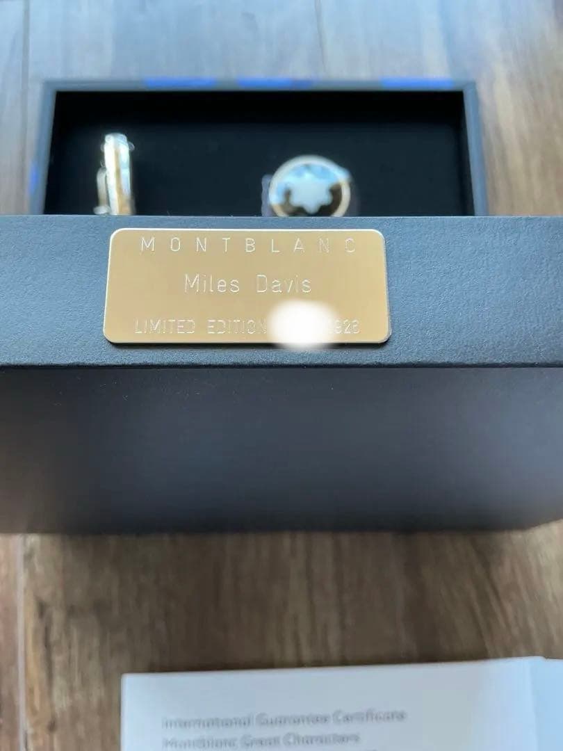モンブラングレートキャラクターズ　マイルスデイビス　リミテッド
