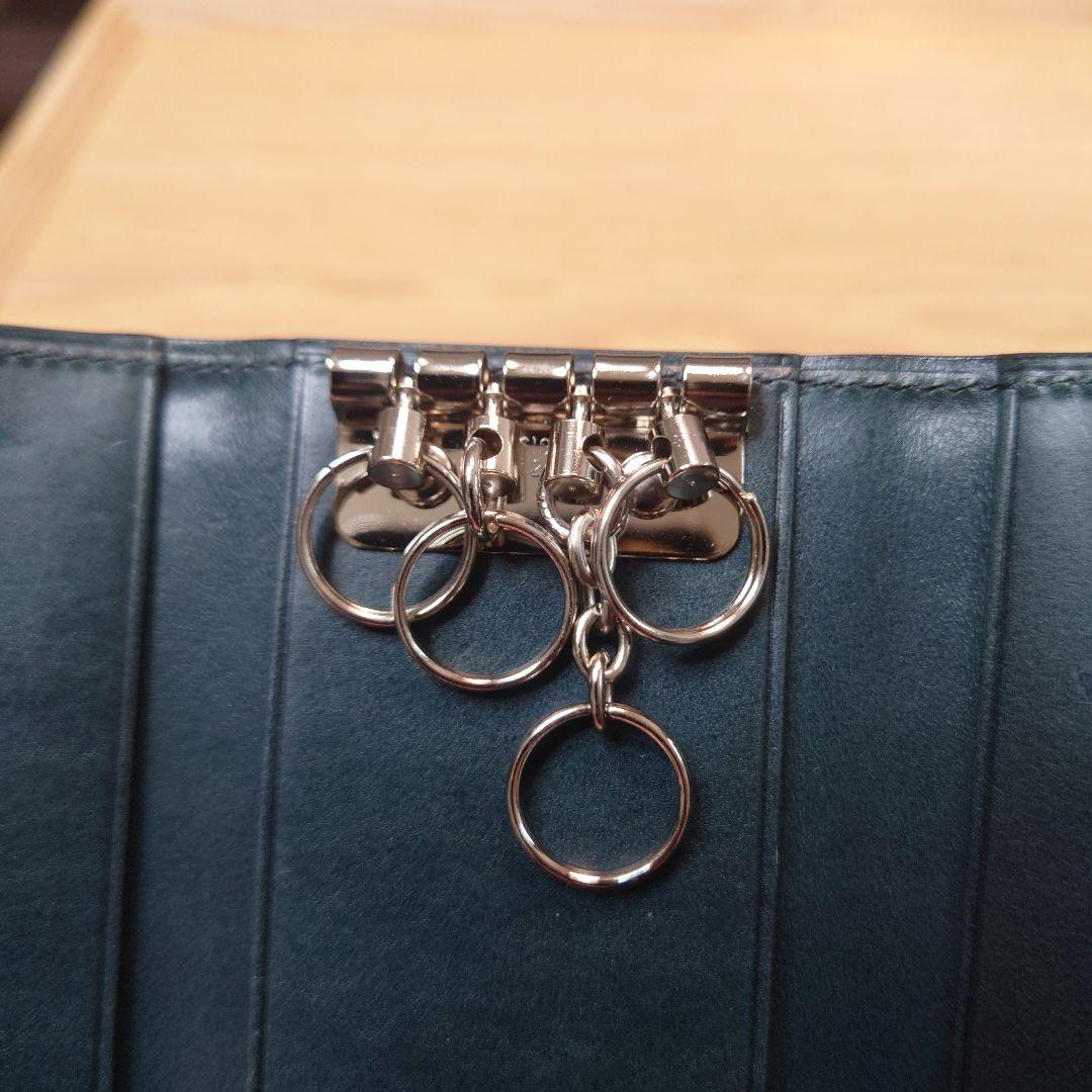 COCOMASTER ココマイスター レザーキーケース 深緑