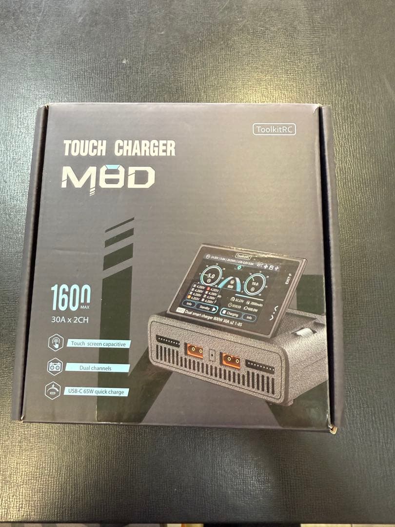 ToolKitRC M8D デュアルチャンネル　急速充電器