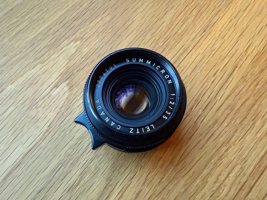 [美品]ライカ ズミクロン M35mm f2 6枚玉