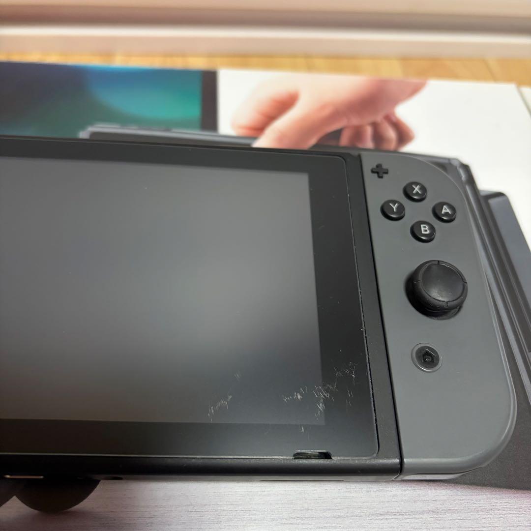 任天堂 スイッチ 本体 グレー 付属品完備