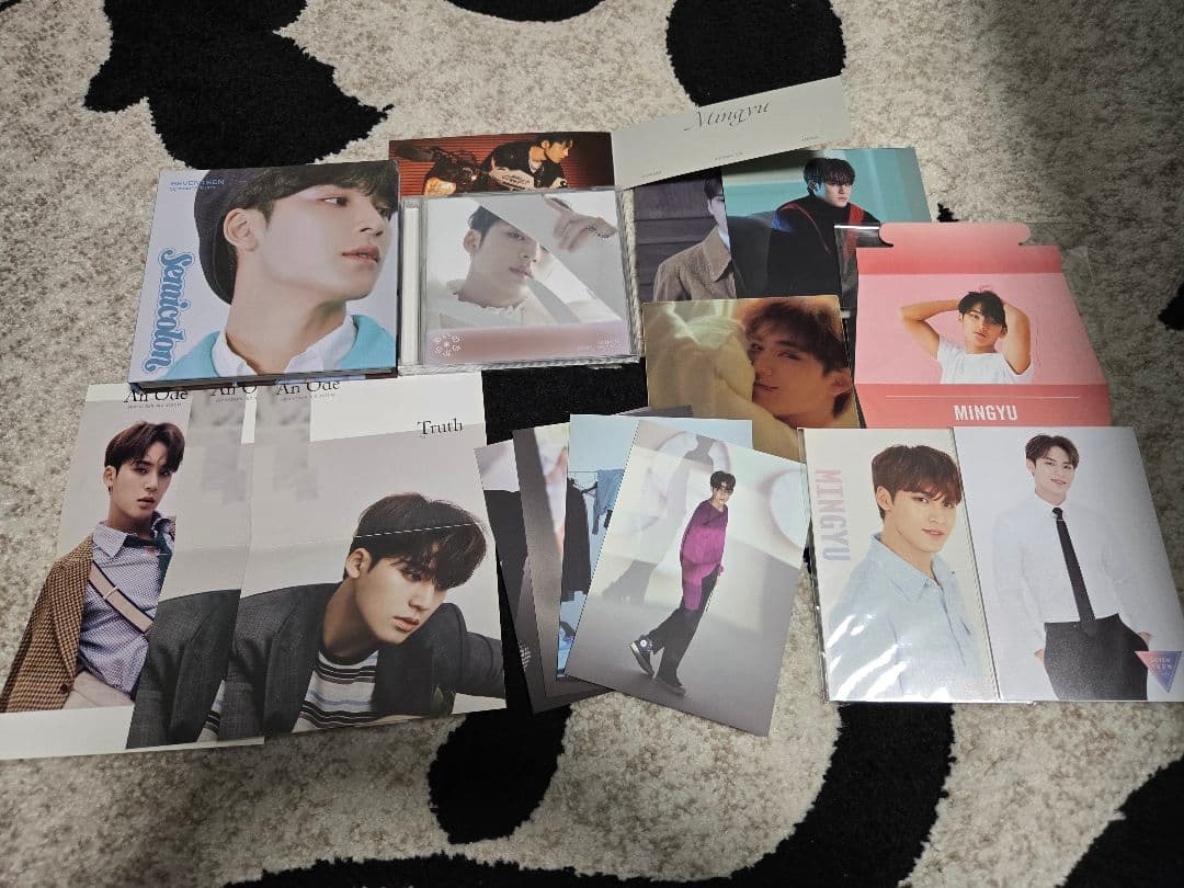 最終値下げ！ SEVENTEEN ミンギュ グッズまとめ売り トレカ90枚