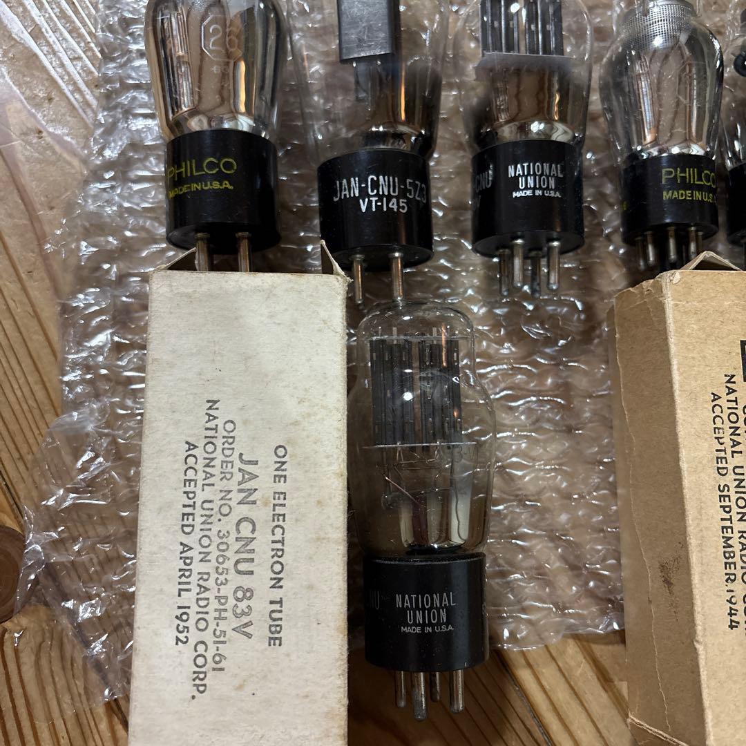 真空管セット　アメリカ製　10本セット