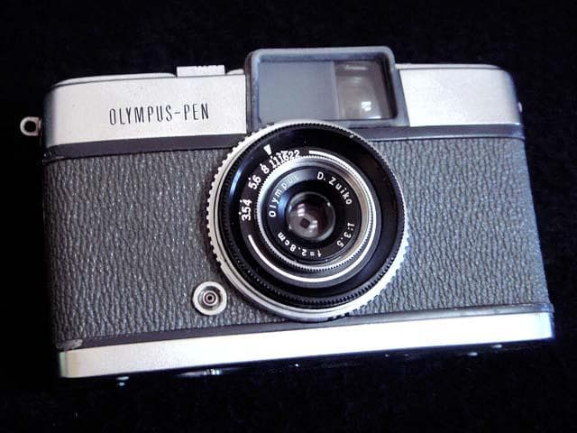 379876 撮影可 オリンパス ペン 初期 両耳 olympus pen