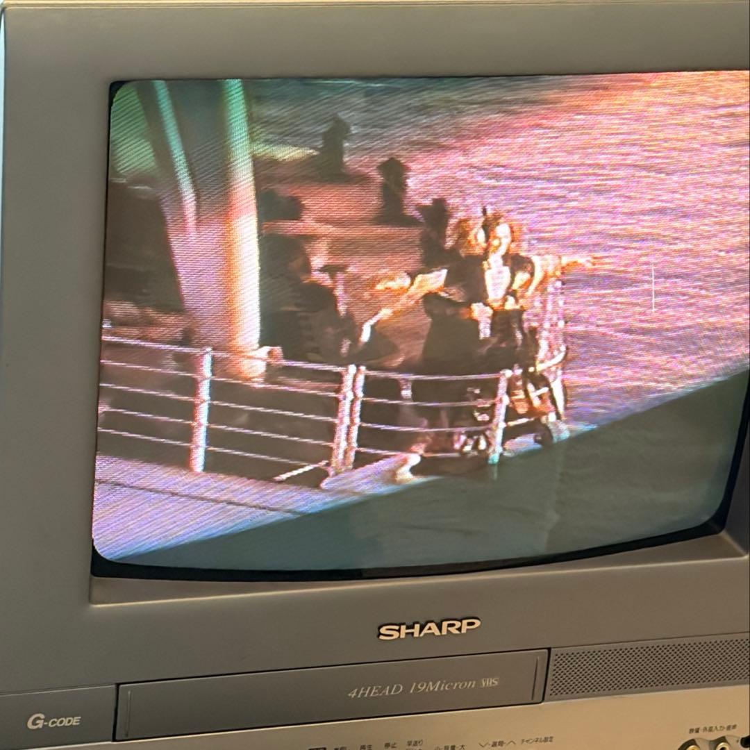 ぼ*卍様 シャープ　14インチ　SHARP テレビデオ　VT-14GH10