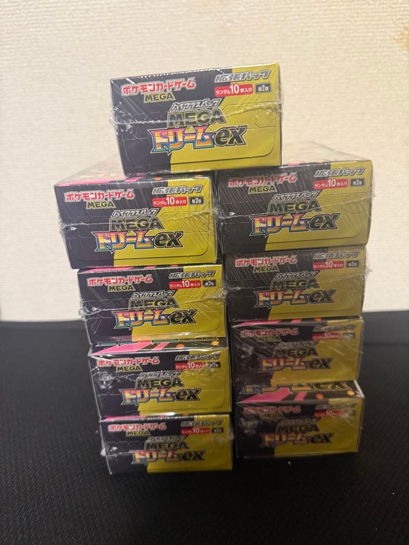 MEGAドリーム box シュリンク付き 9boxセット