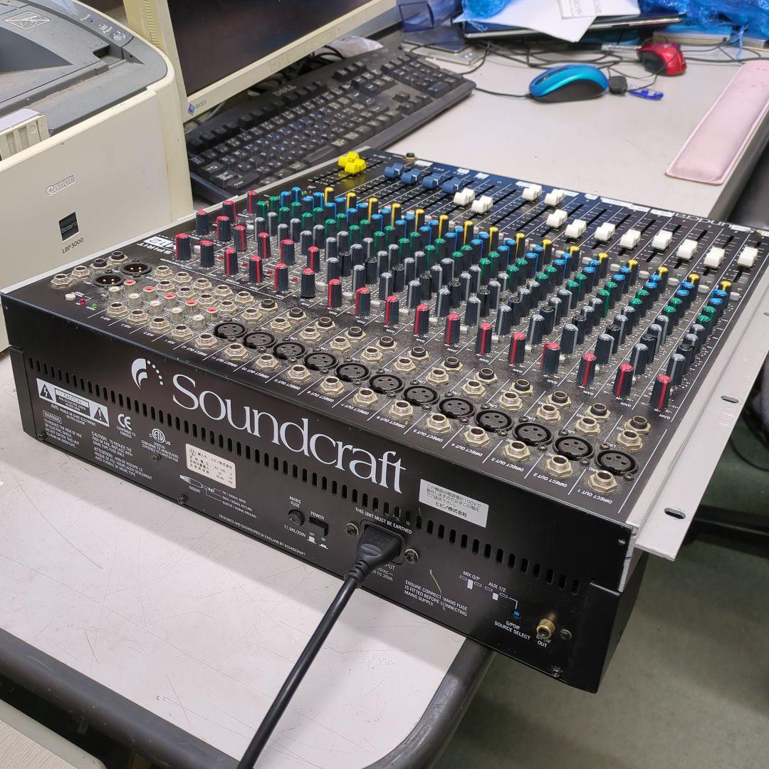 Soundcraft Spirit M12 12chミキサージャンク！