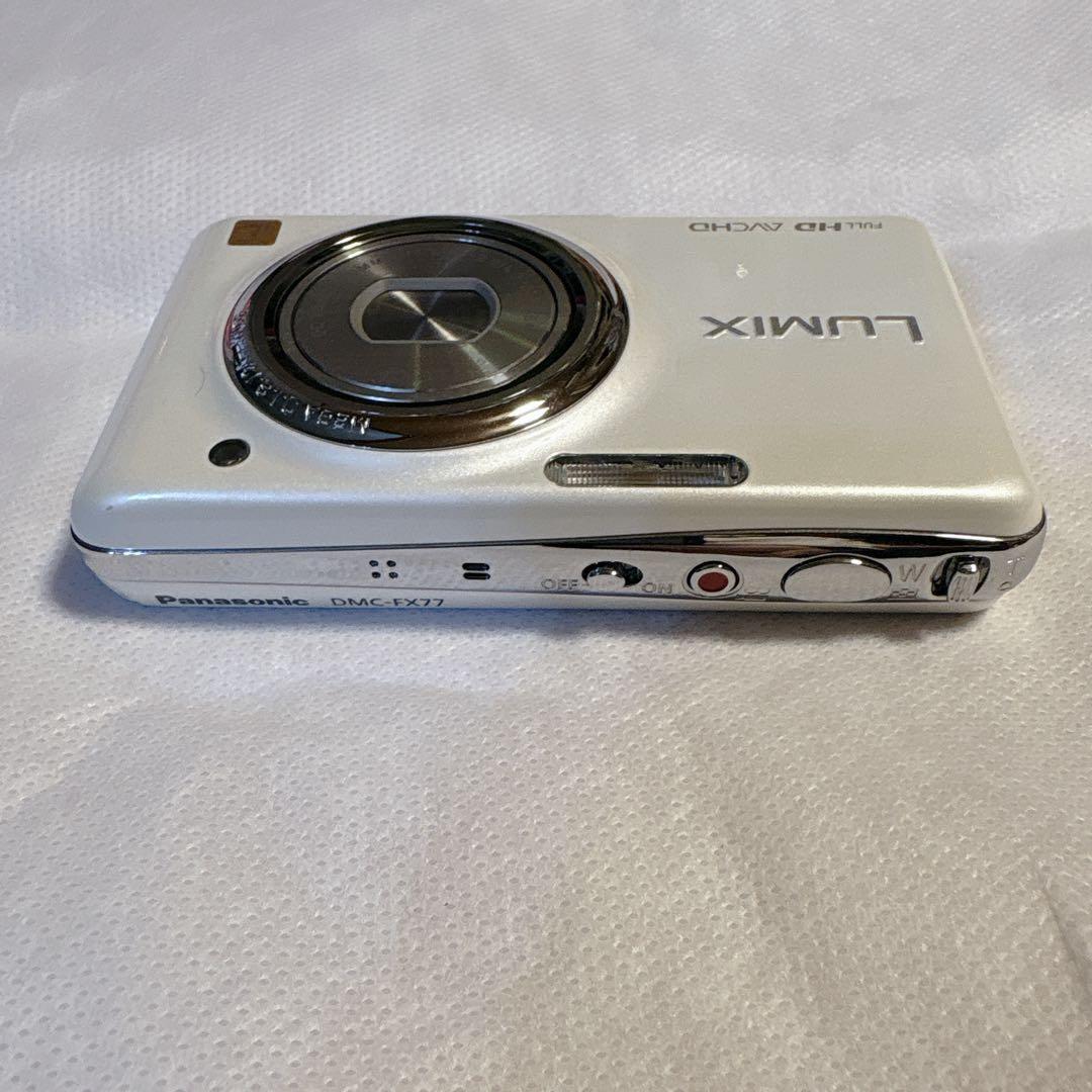 LUMIX DMC-FX77 ホワイト　動作確認済み