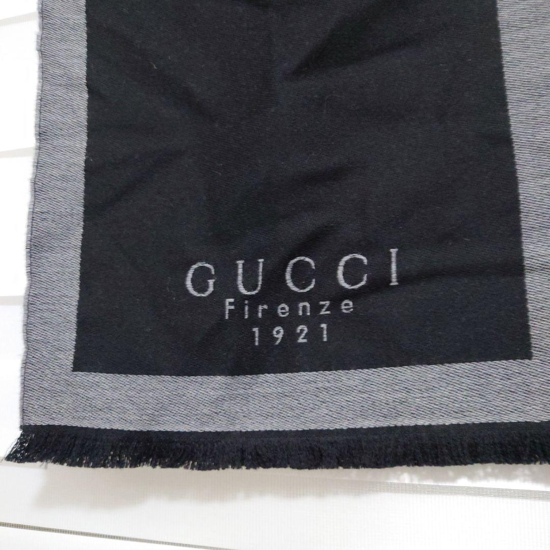 てんぴょうGUCCI ウールマフラー　ユニセックス