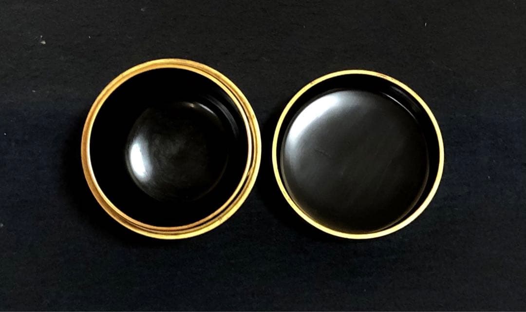 《R》茶道具 住吉蒔絵 中棗 光月造 木製漆器 共箱　260114き3