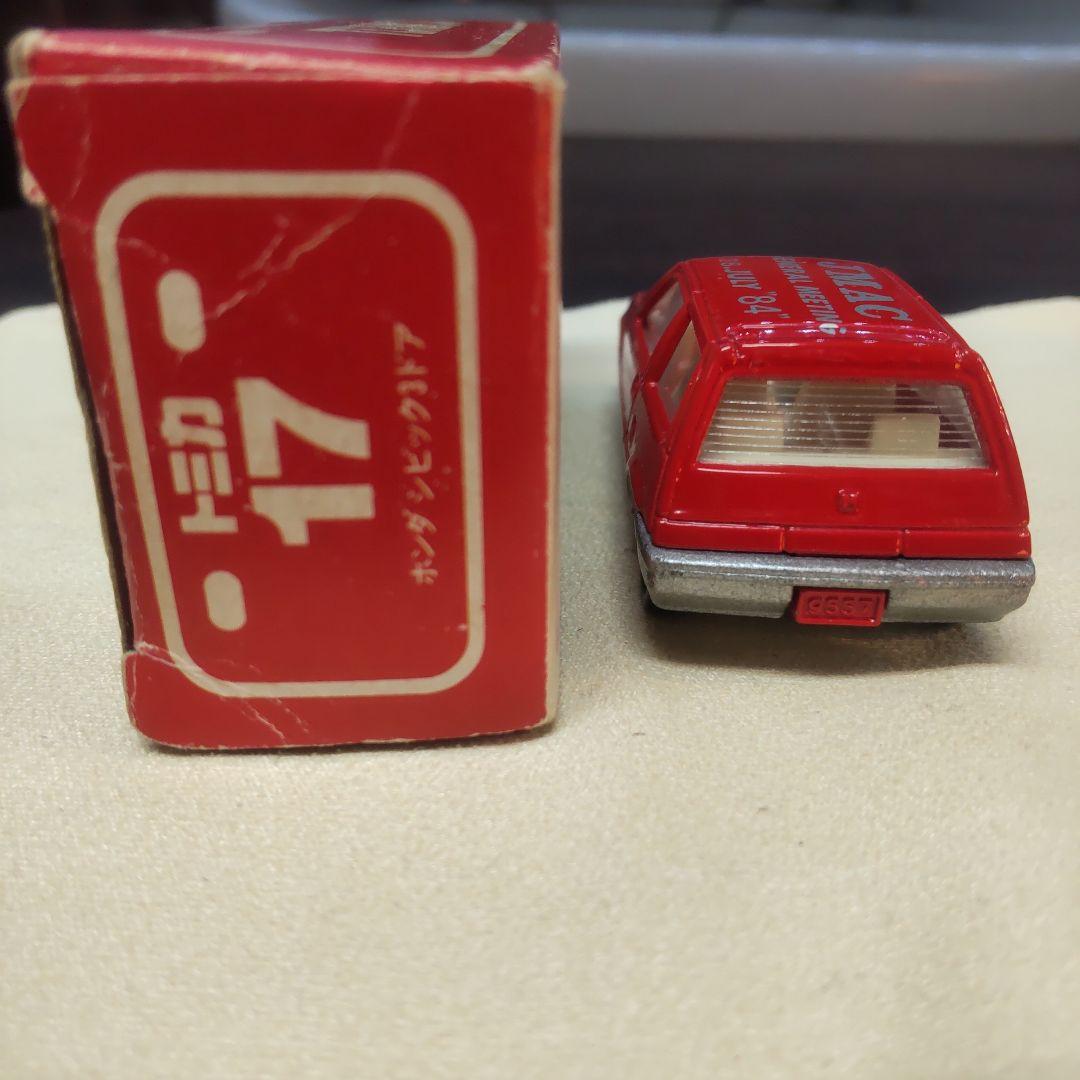 レア トミカ 赤箱 JMAC ホンダ シビック 日本製