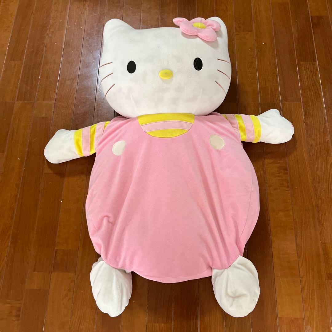 【2001年に購入】 レア　特大　キティちゃん　ぬいぐるみ　当時物